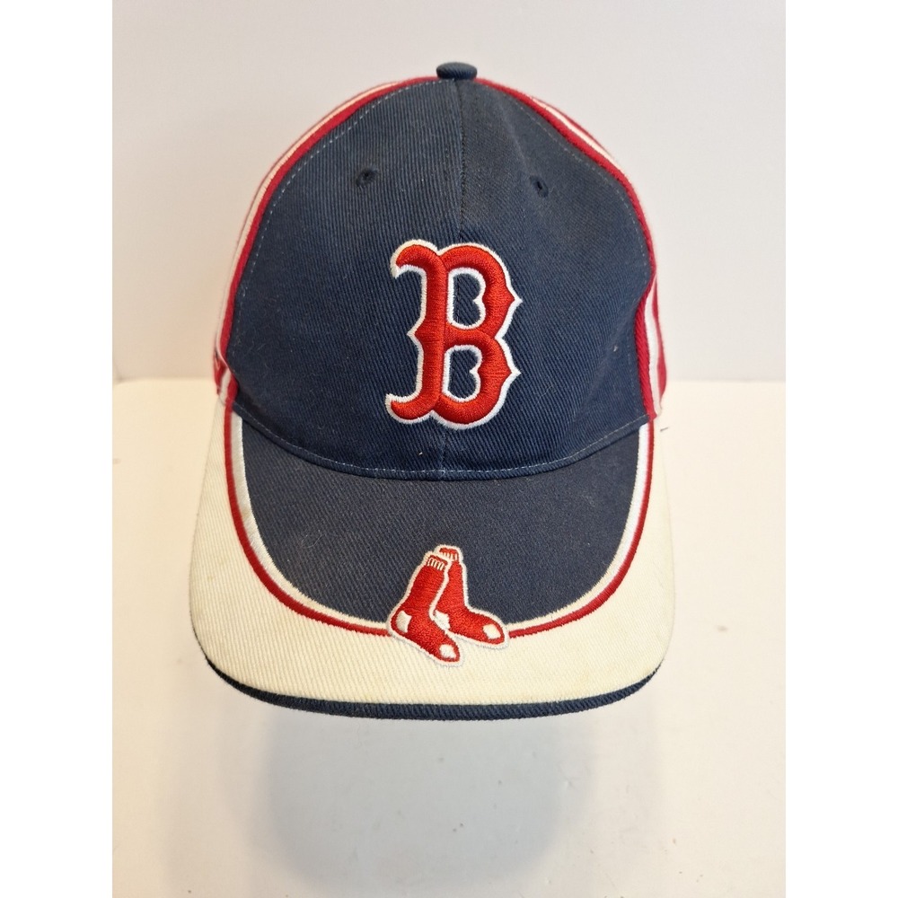 Vintage Boston Red Sox Hat Genuine Merchandise Adjustable Strap Back Baseball